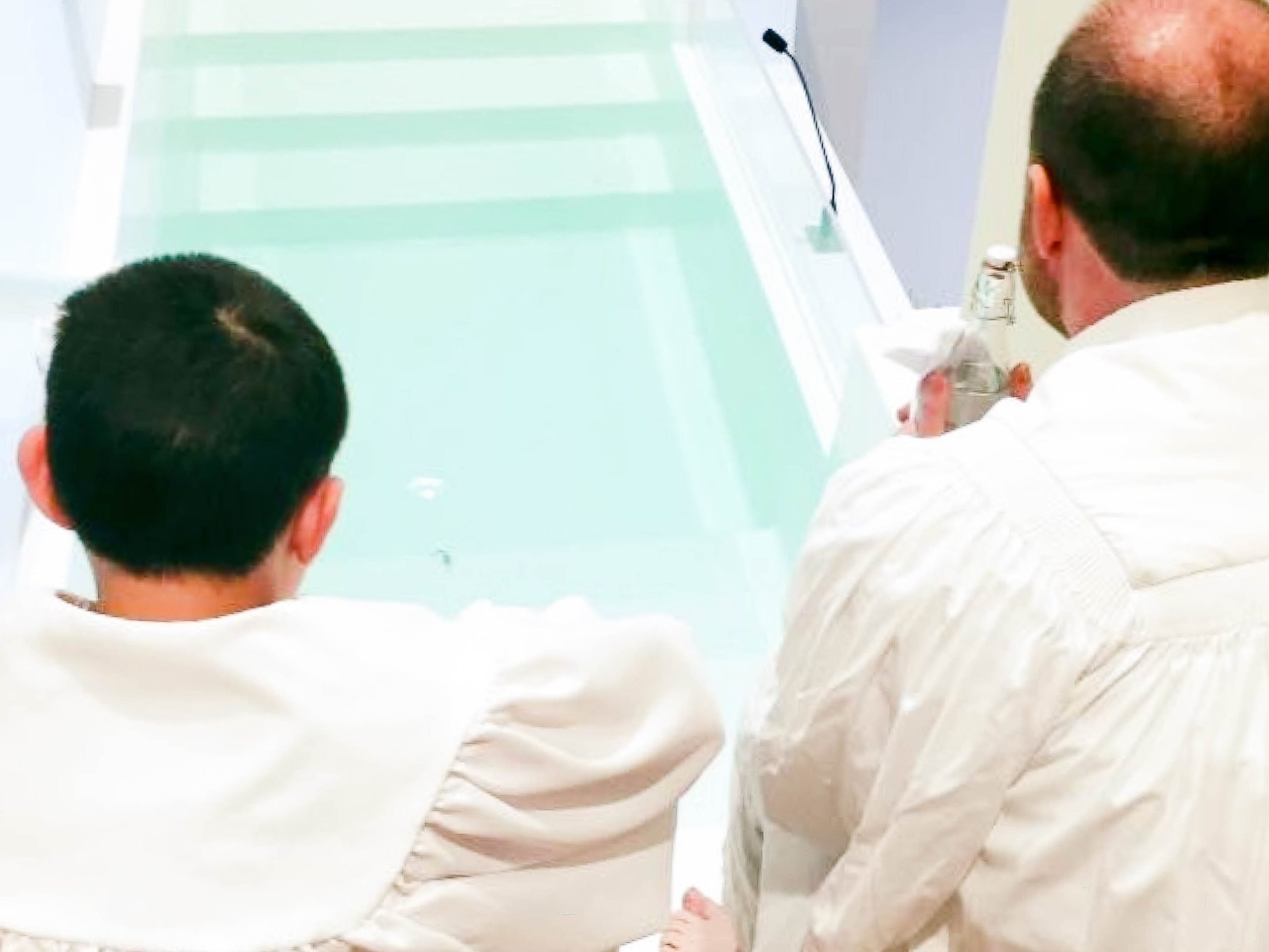 Baptism at Yates Baptist Church